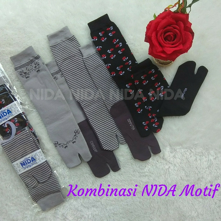 Kaos-kaki NIDA Motif 2