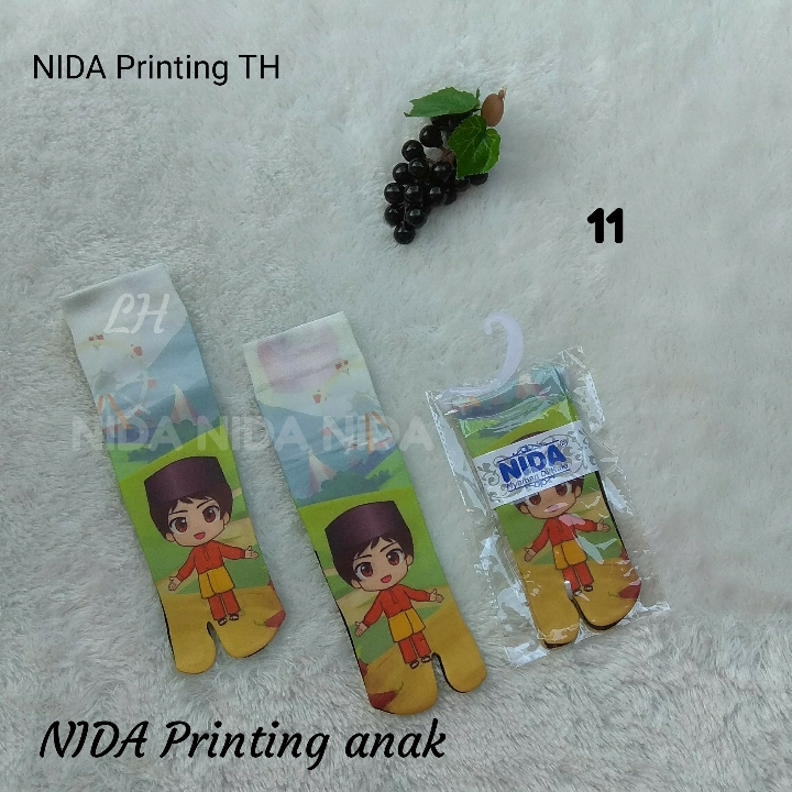 Kaos-kaki Printing Anak 4