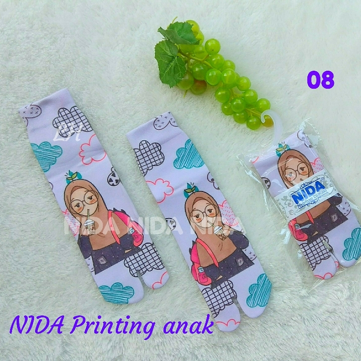 Kaos-kaki Printing Anak 5