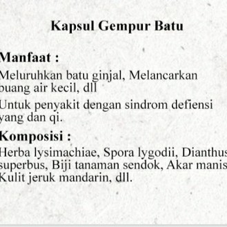 Kapsul Gempur Batu 2