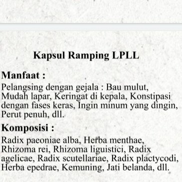 Kapsul Ramping LPLL 2