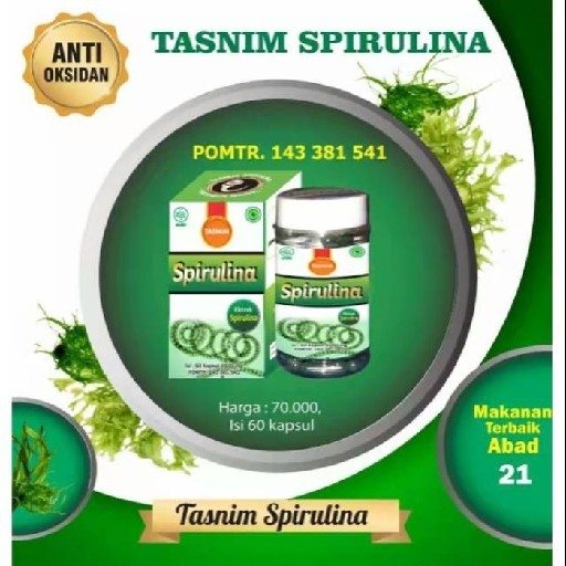 Kapsul Spirulina