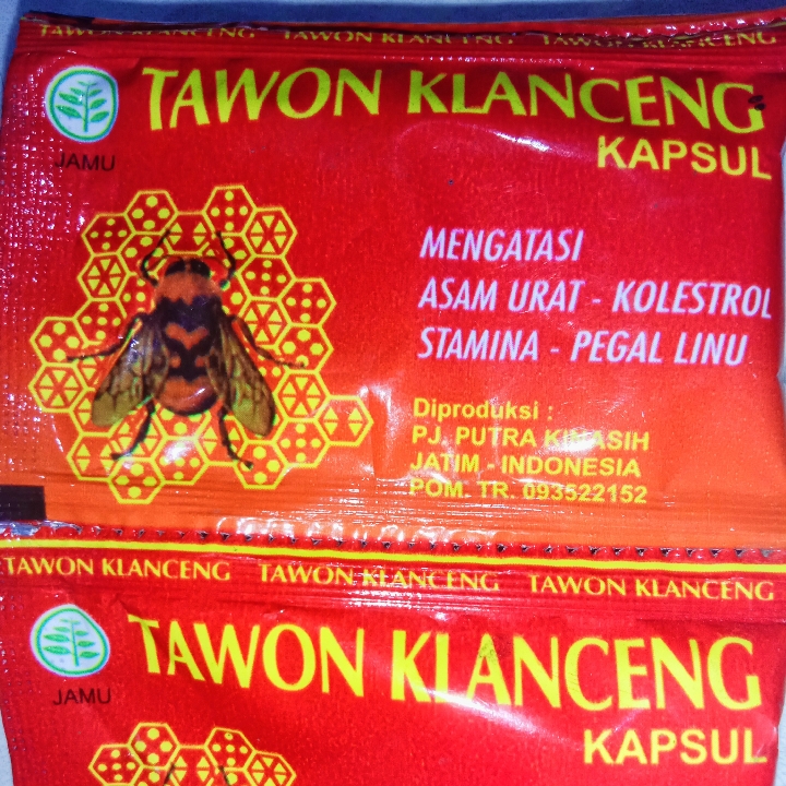 Kapsul Tawon Klanceng