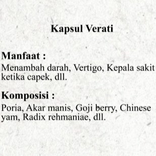 Kapsul Verati 2