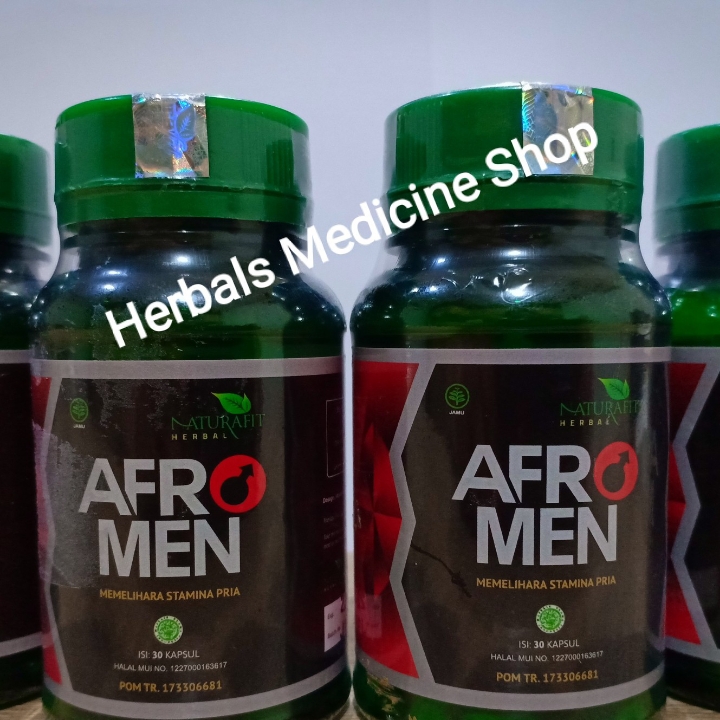 Kapsul herbal Pria Afro Men