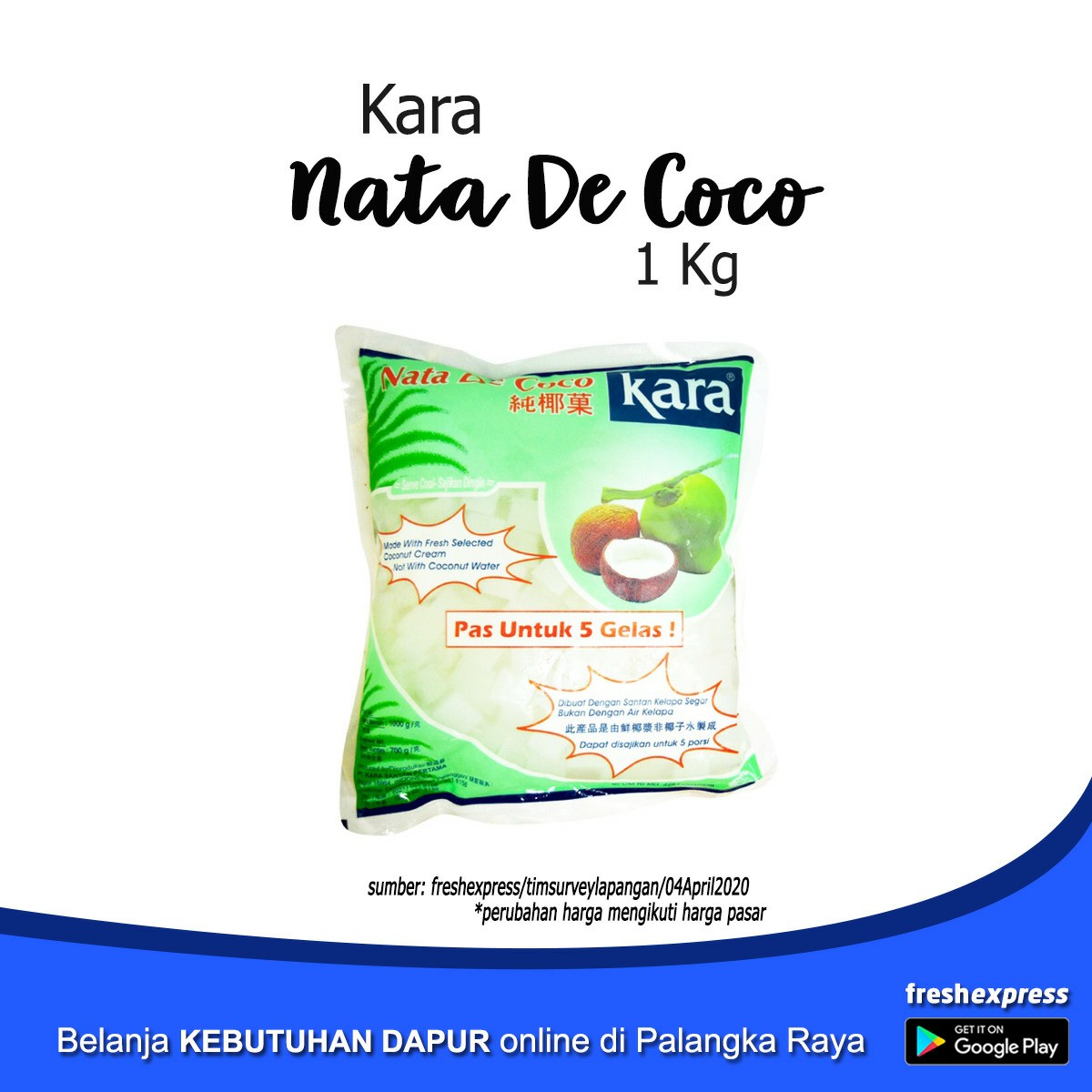 Kara Nata De Coco 1 Kg