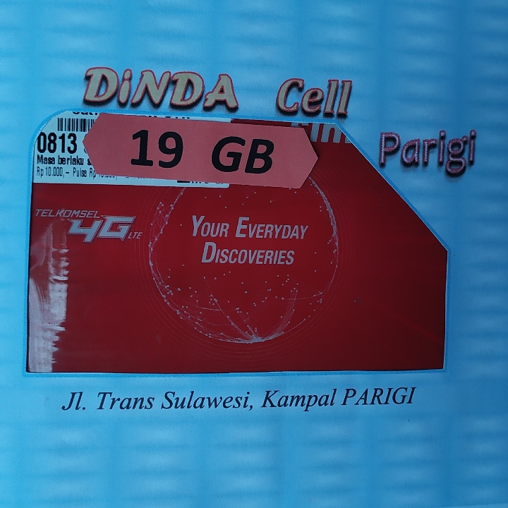 Kartu Data Loop 19 GB