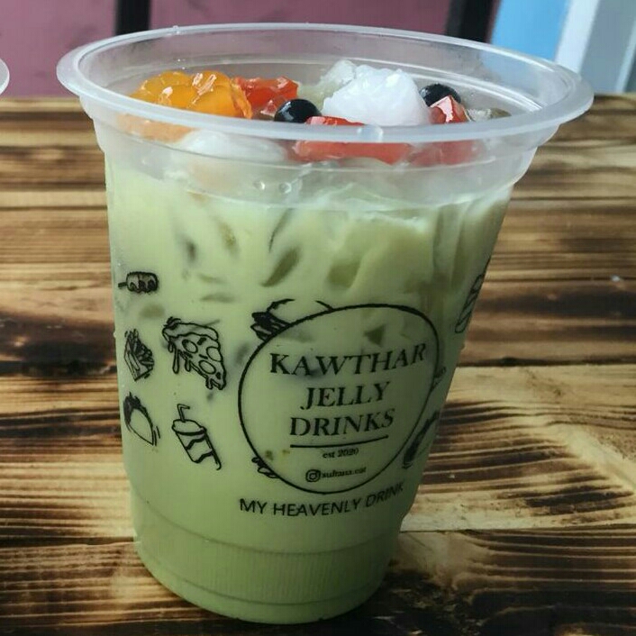 Kawthar Jelly Drink Green Tea