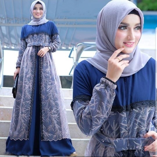 Keala Maxy l Gamis Maxi Stevia Dress Gamis Kondangan