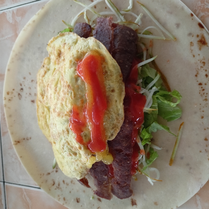 Kebab Daging Telur