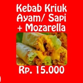 Kebab Kriuk Ayam Mozarella