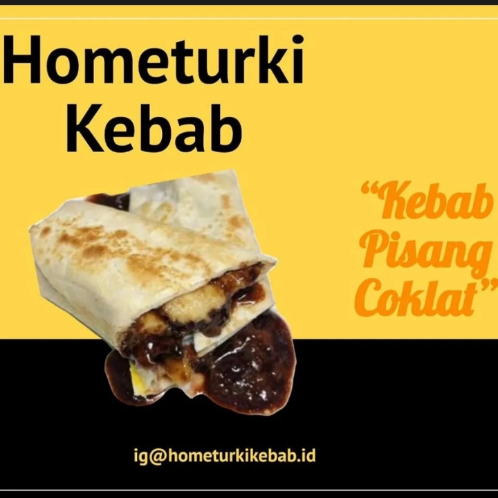 Kebab Pisang Cokelat Keju Meler