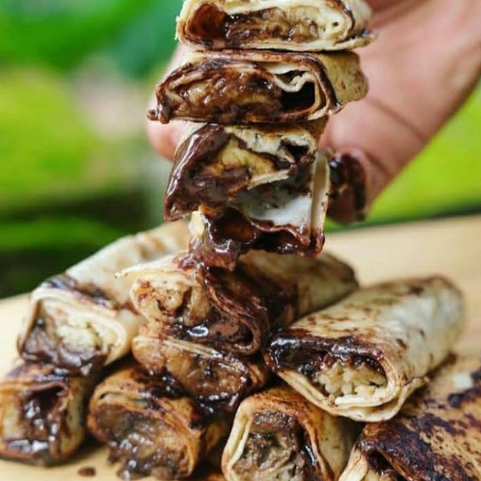 Kebab Pisang Coklat 1 Rasa