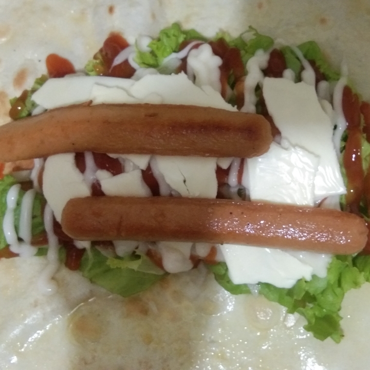 Kebab Sosis Ayam Cheese