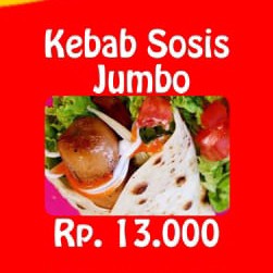 Kebab Sosis Jumbo