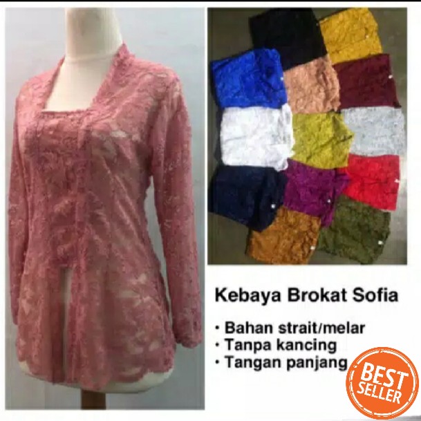 Kebaya bali  Kebaya brokat sofia bed  Kebaya brokat strait  Kebaya