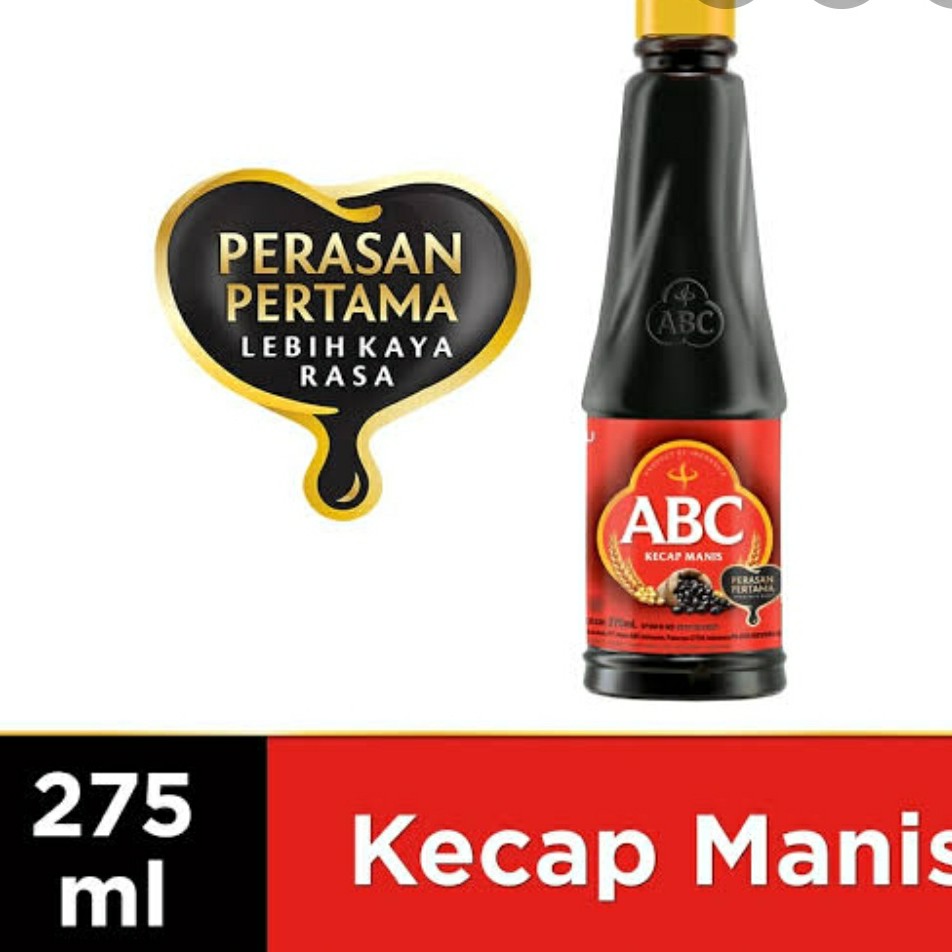 Kecap Abc Botol 275ml