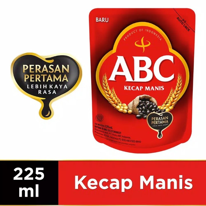 Kecap Manis Abc 225 Ml