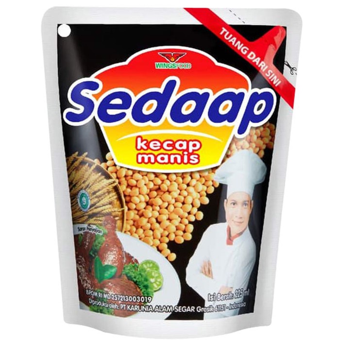 Kecap Manis Sedaap Pouch 225ml