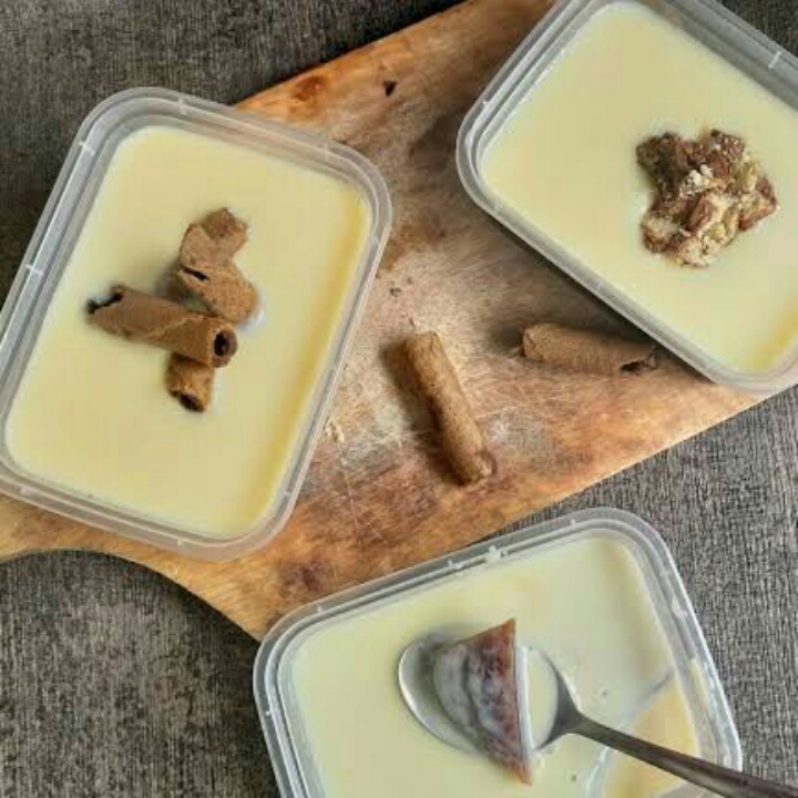 Puding Fla Susu Dan Puding Fla Toping Oreo Keju 3