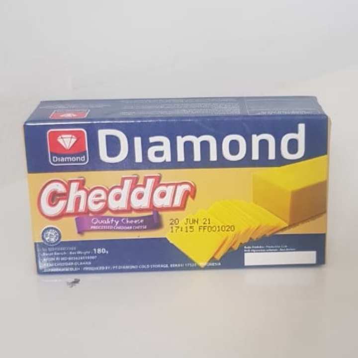 Keju Cheddar Diamond 180g