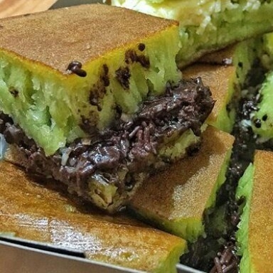 Keju Coklat Kacang Susu Pandan