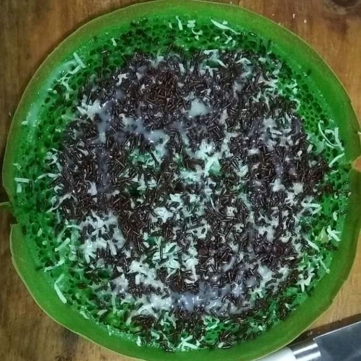 Keju Coklat Susu Pandan 