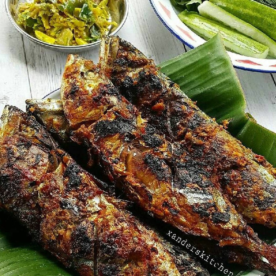 Kembung Bakar Sama Nasi