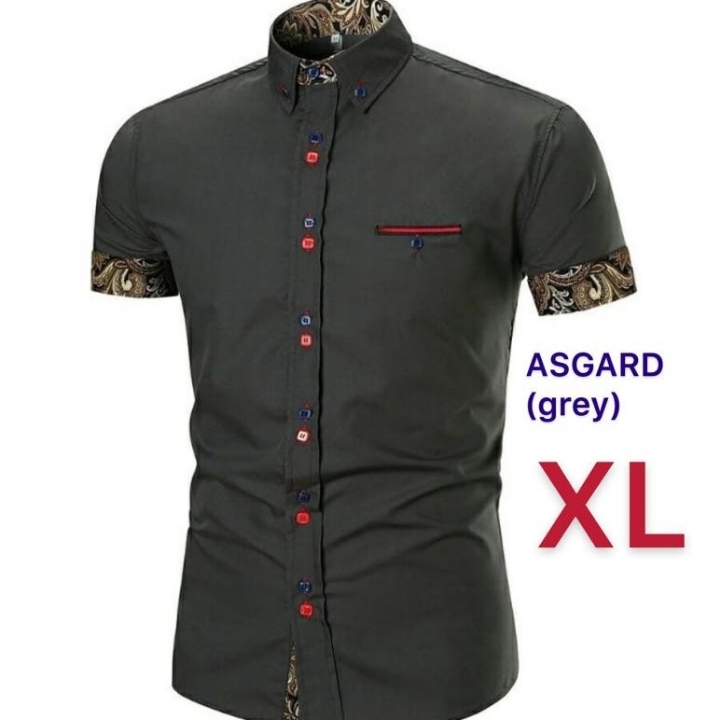 Kemeja Asgard Grey XL