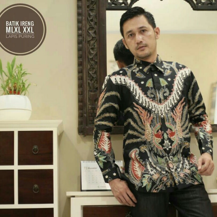 Kemeja Batik Ireng