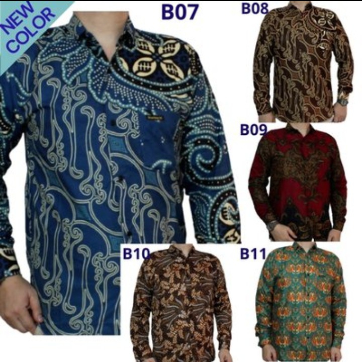 Kemeja Batik Pria Lengan Panjang 2