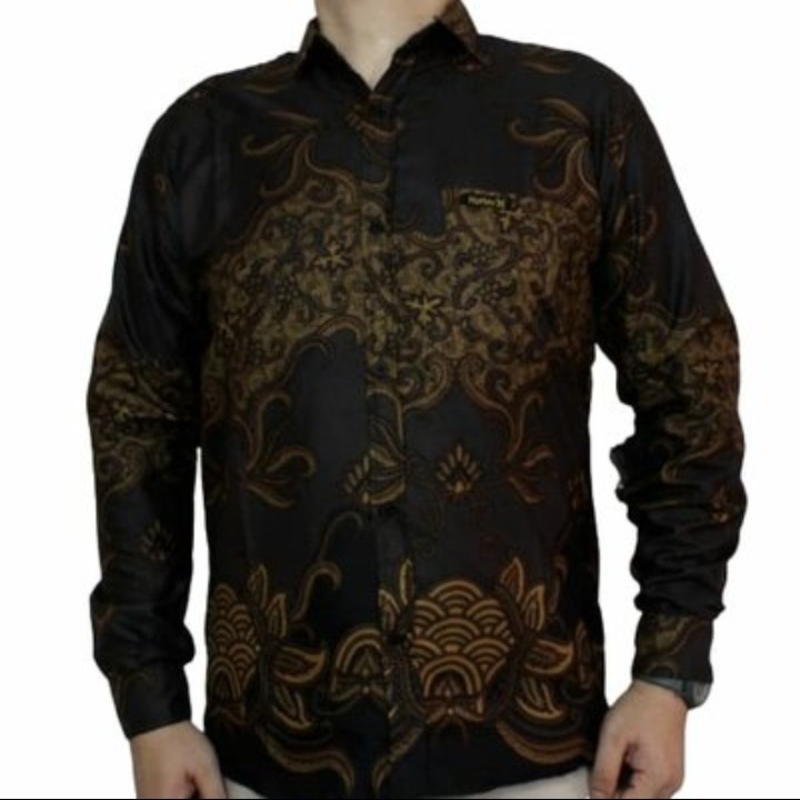 Kemeja Batik Pria Lengan Panjang 4