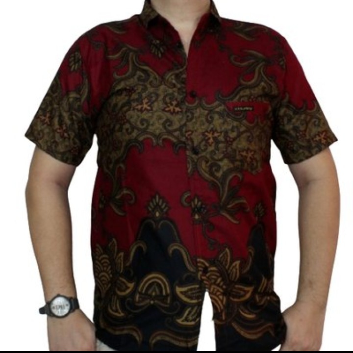 Kemeja Batik Pria Lengan Pendek 3