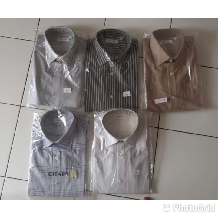 Kemeja Calvin Klein Minor 100pcs