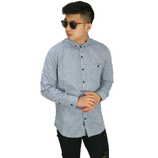 Kemeja Formal Executive Soft Grey