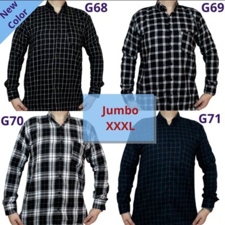 Kemeja Jumbo Flanel Distro 3