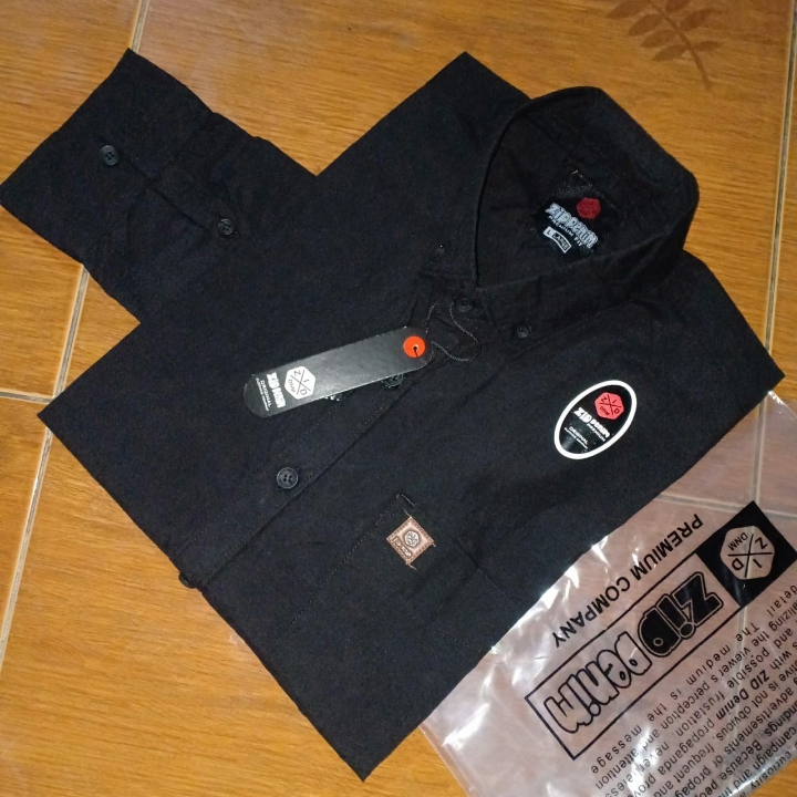 Kemeja Polos ZID Denim 2