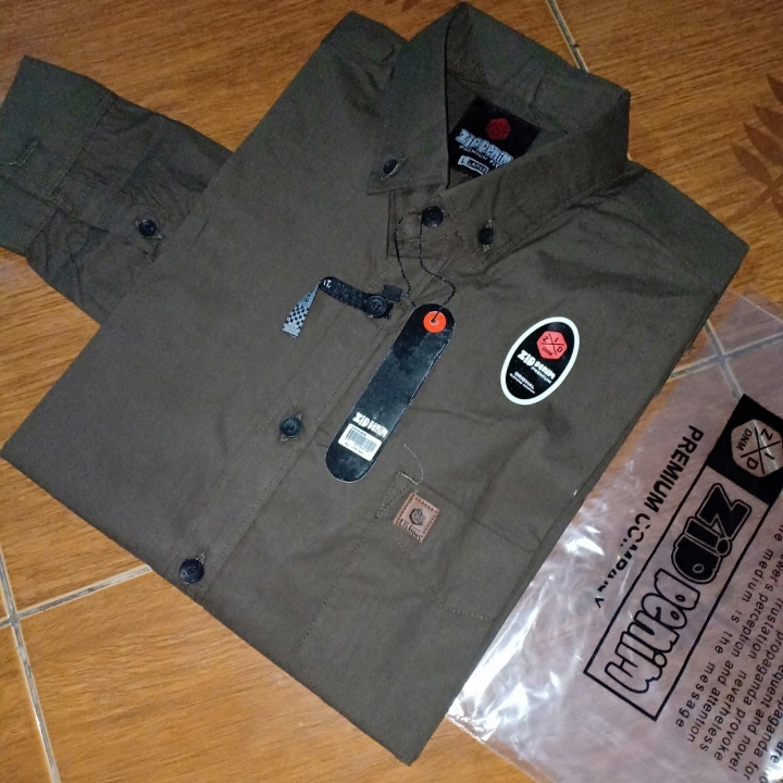 Kemeja Polos ZID Denim 5