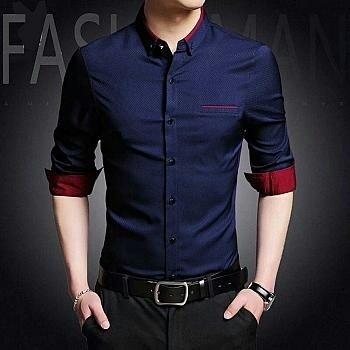 Kemeja TopMan Navy