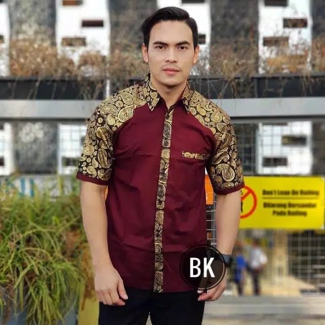 Kemeja batik kekinian 