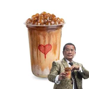 Kenangan Milk Tea With Sultan Boba