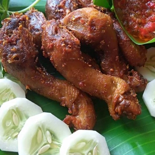 Kepala Ayam 5 Pcs Sama Nasi