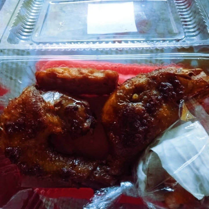 Kepala Bebek- Tempe penyet