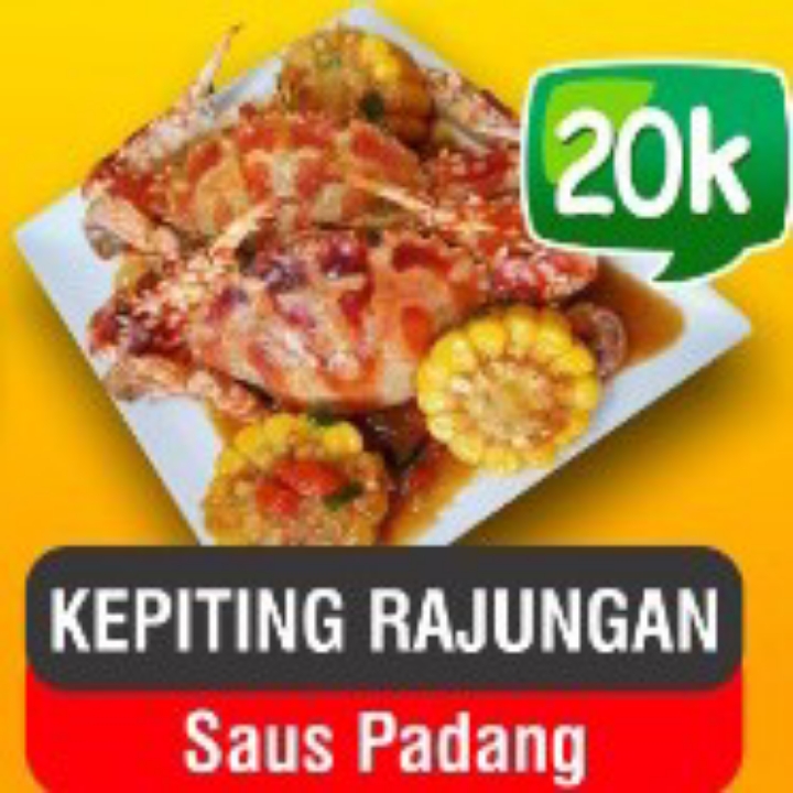 Kepiting Rajungan Saus Padang