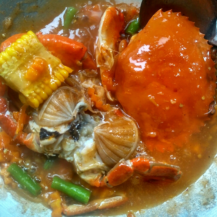 Kepiting Saos Asam Manis