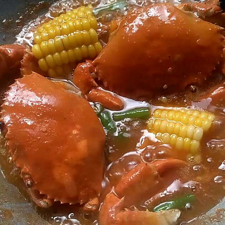 Kepiting Saos Asam Manis Isi 2