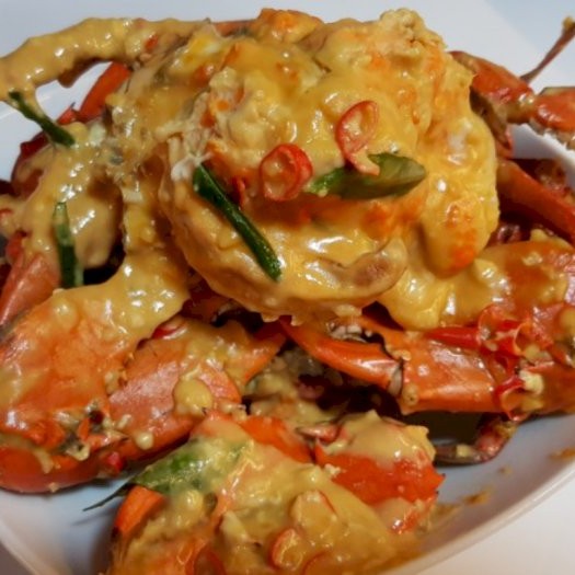 Kepiting Saos Telur Asin