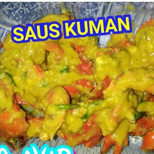 Kepiting Saus KUMAN Kuning Manis