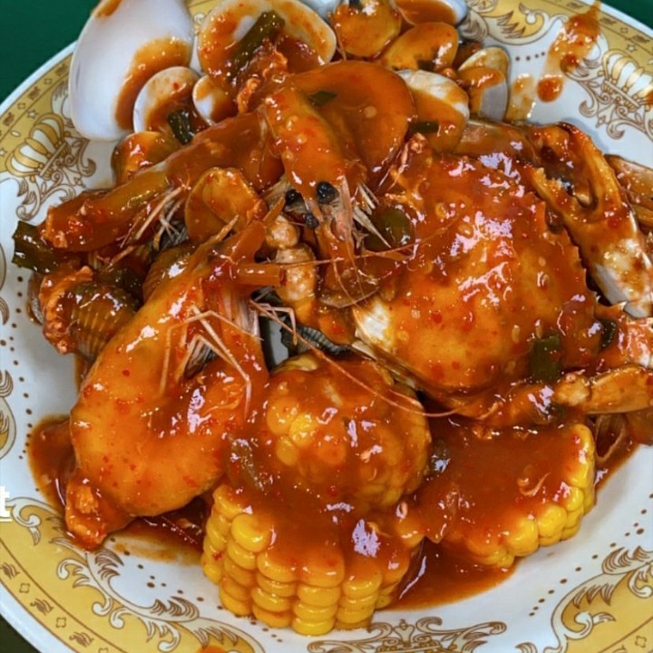 Kepiting Saus Padang Kecil