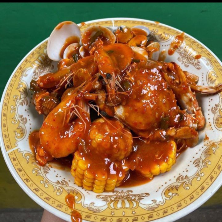 Kepiting Saus Padang Kecil